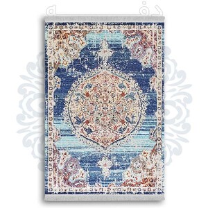 فرشینه دفه از جنس پارچه شانل ترک طرح مدرن کد 276