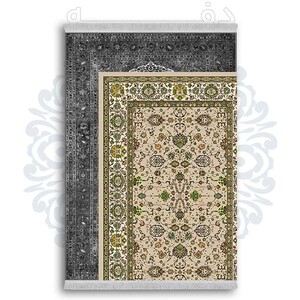 فرشینه دفه از جنس پارچه شانل ترک طرح مدرن کد 277