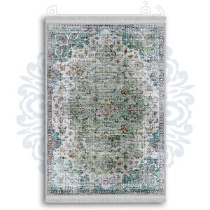 فرشینه دفه از جنس پارچه شانل ترک طرح مدرن کد 282