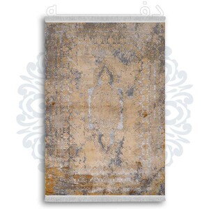 فرشینه دفه از جنس پارچه شانل ترک طرح مدرن کد 334