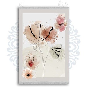 فرشینه دفه از جنس پارچه شانل ترک طرح مدرن کد 340