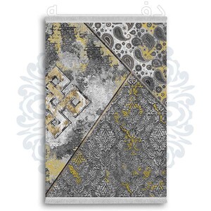 فرشینه دفه از جنس پارچه شانل ترک طرح مدرن کد 343