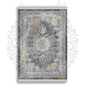 فرشینه دفه از جنس پارچه شانل ترک طرح مدرن کد 346