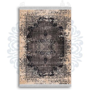 فرشینه دفه از جنس پارچه شانل ترک طرح مدرن کد 382