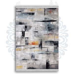 فرشینه دفه از جنس پارچه شانل ترک طرح مدرن کد 387