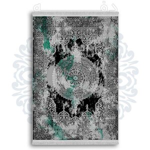 فرشینه دفه از جنس پارچه شانل ترک طرح مدرن کد 393