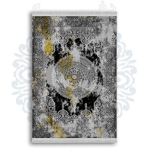 فرشینه دفه از جنس پارچه شانل ترک طرح مدرن کد 394