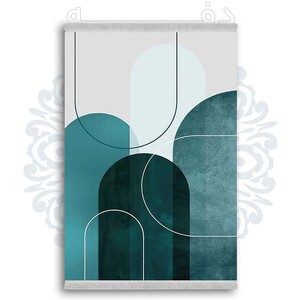 فرشینه دفه از جنس پارچه شانل ترک طرح مدرن کد 415