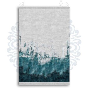 فرشینه دفه از جنس پارچه شانل ترک طرح مدرن کد 416