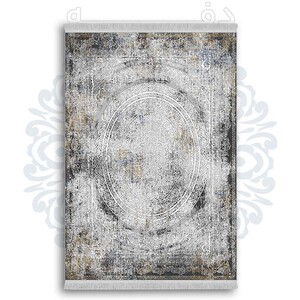 فرشینه دفه از جنس پارچه شانل ترک طرح مدرن کد 443