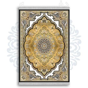 فرشینه دفه از جنس پارچه شانل ترک طرح مدرن کد 453