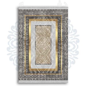 فرشینه دفه از جنس پارچه شانل ترک طرح مدرن کد 462