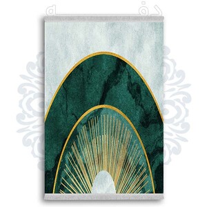 فرشینه دفه از جنس پارچه شانل ترک طرح مدرن کد 476