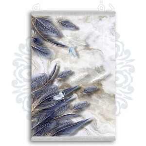 فرشینه دفه از جنس پارچه شانل ترک طرح مدرن کد 477