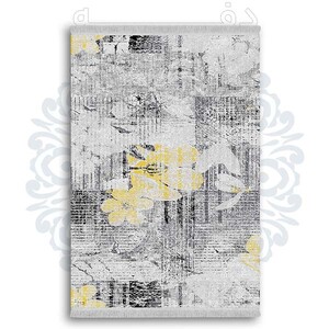 فرشینه دفه از جنس پارچه شانل ترک طرح مدرن کد 478