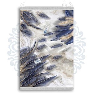 فرشینه دفه از جنس پارچه شانل ترک طرح مدرن کد 480