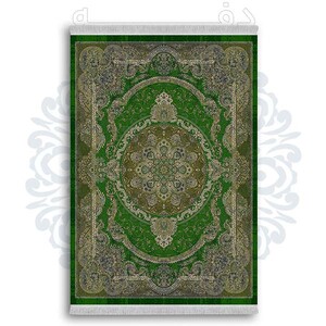 فرشینه دفه از جنس پارچه شانل ترک طرح  سنتی کد 17