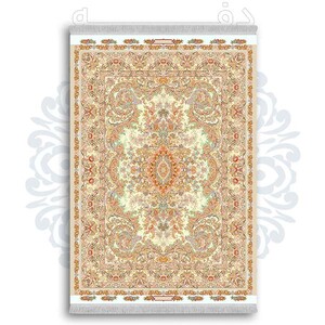 فرشینه دفه از جنس پارچه شانل ترک طرح  سنتی کد 36