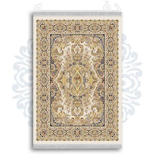 فرشینه دفه از جنس پارچه شانل ترک طرح  سنتی کد 38