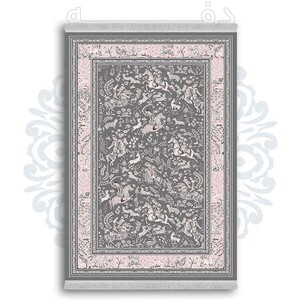 فرشینه دفه از جنس پارچه شانل ترک طرح  سنتی کد 52