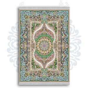 فرشینه دفه از جنس پارچه شانل ترک طرح  سنتی کد 66