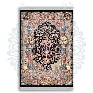 فرشینه دفه از جنس پارچه شانل ترک طرح  سنتی کد 67