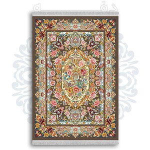 فرشینه دفه از جنس پارچه شانل ترک طرح  سنتی کد 70