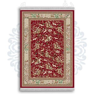 فرشینه دفه از جنس پارچه شانل ترک طرح  سنتی کد 80