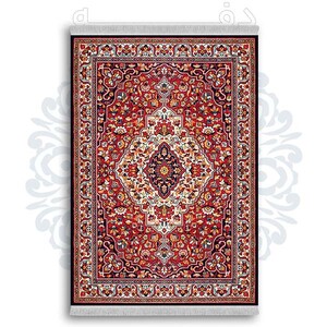 فرشینه دفه از جنس پارچه شانل ترک طرح  سنتی کد 84