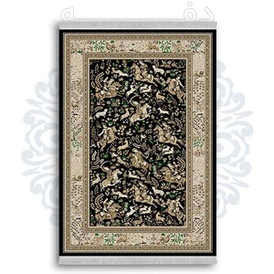 فرشینه دفه از جنس پارچه شانل ترک طرح  سنتی کد 86