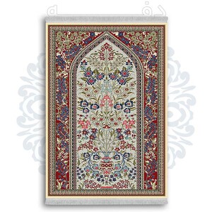 فرشینه دفه از جنس پارچه شانل ترک طرح  سنتی کد 90