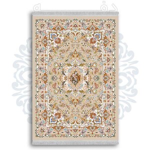 فرشینه دفه از جنس پارچه شانل ترک طرح  سنتی کد 108