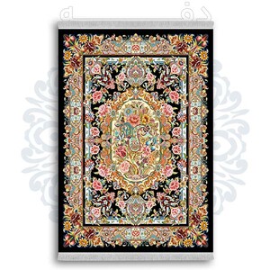 فرشینه دفه از جنس پارچه شانل ترک طرح  سنتی کد 109