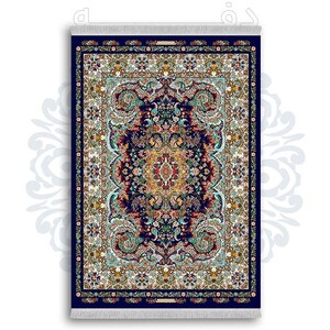 فرشینه دفه از جنس پارچه شانل ترک طرح  سنتی کد 115