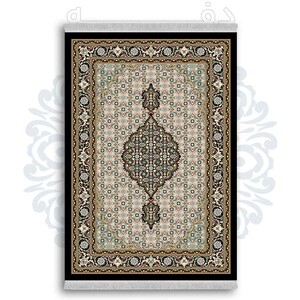 فرشینه دفه از جنس پارچه شانل ترک طرح  سنتی کد 117