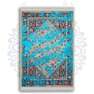 فرشینه دفه از جنس پارچه شانل ترک طرح  سنتی کد 137