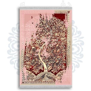 فرشینه دفه از جنس پارچه شانل ترک طرح  سنتی کد 139