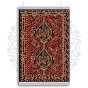 فرشینه دفه از جنس پارچه شانل ترک طرح  سنتی کد 147