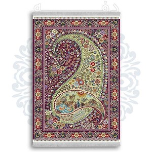 فرشینه دفه از جنس پارچه شانل ترک طرح  سنتی کد 151