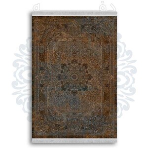 فرشینه دفه از جنس پارچه شانل ترک طرح  سنتی کد 152