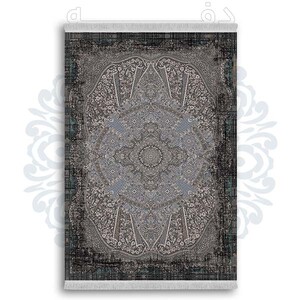 فرشینه دفه از جنس پارچه شانل ترک طرح  سنتی کد 154