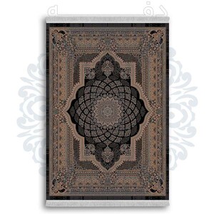 فرشینه دفه از جنس پارچه شانل ترک طرح  سنتی کد 155