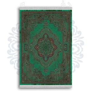 فرشینه دفه از جنس پارچه شانل ترک طرح  سنتی کد 159