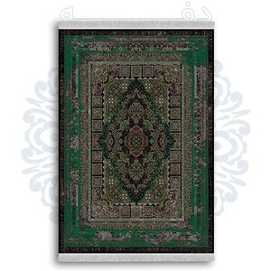 فرشینه دفه از جنس پارچه شانل ترک طرح  سنتی کد 164