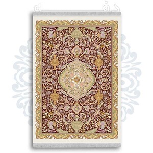 فرشینه دفه از جنس پارچه شانل ترک طرح  سنتی کد 183