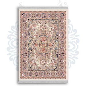 فرشینه دفه از جنس پارچه شانل ترک طرح  سنتی کد 190