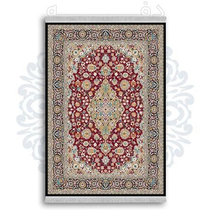 فرشینه دفه از جنس پارچه شانل ترک طرح  سنتی کد 194