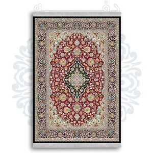 فرشینه دفه از جنس پارچه شانل ترک طرح  سنتی کد 196