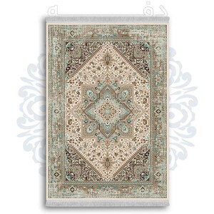 فرشینه دفه از جنس پارچه شانل ترک طرح  سنتی کد 200