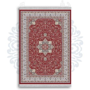 فرشینه دفه از جنس پارچه شانل ترک طرح  سنتی کد 204